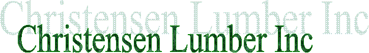 Christensen Lumber Inc
